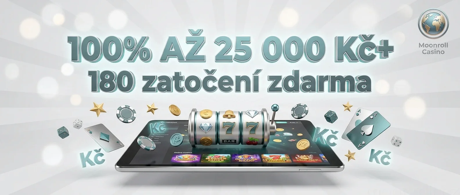 100% AŽ 25 000 Kč+ 180 zatočení zdarma